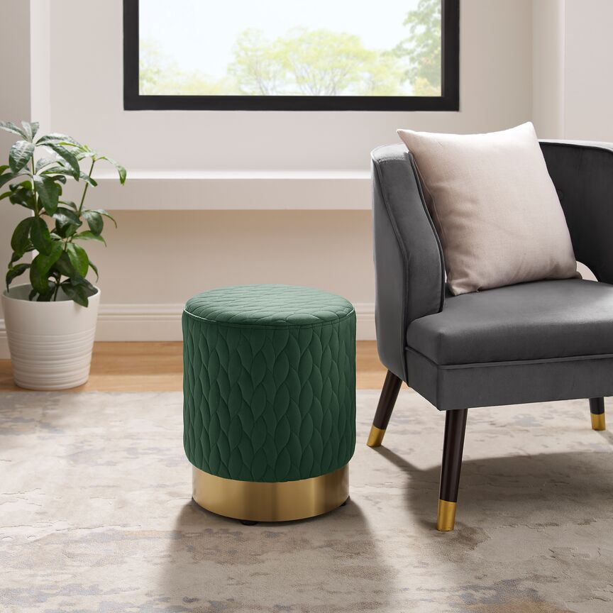 Regal Ottoman - Green