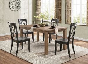 Remi 5-Piece Dining Set - Black