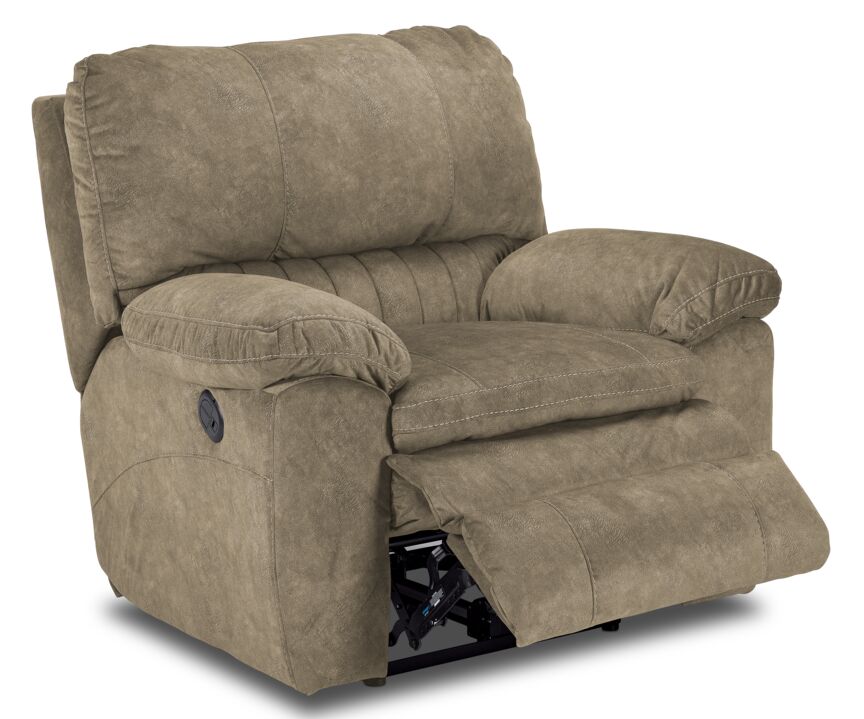 Reyes 2 Pc. Power Reclining Living Room Package w/ Chair - Tan