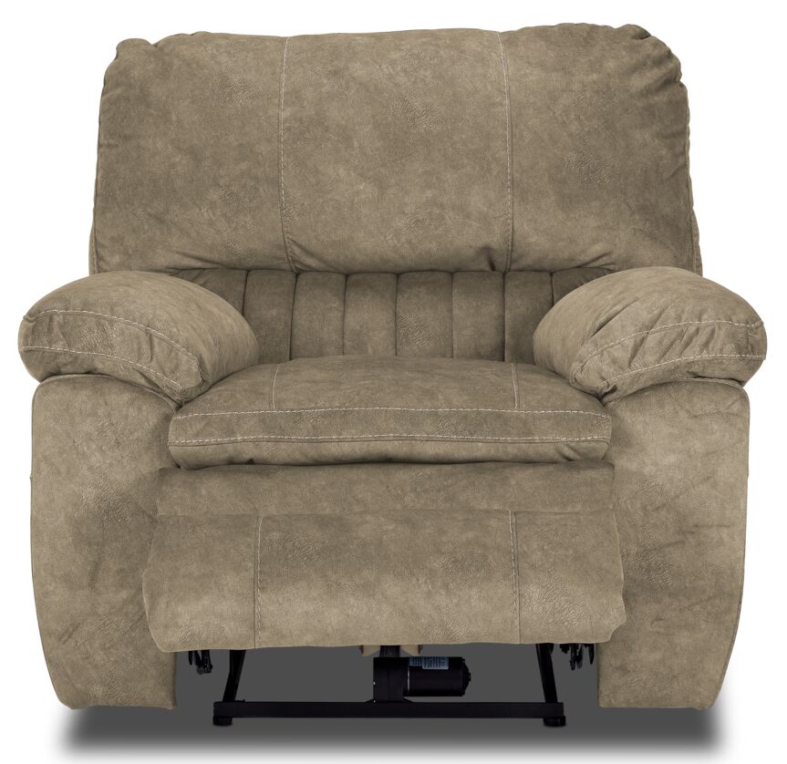 Reyes 2 Pc. Power Reclining Living Room Package w/ Chair - Tan