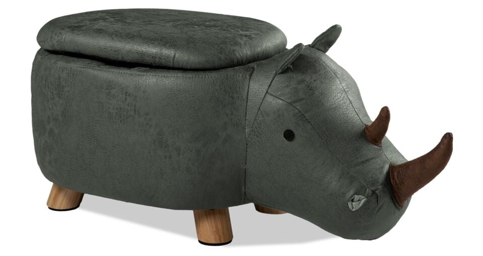 Rhino storage Ottoman - Green