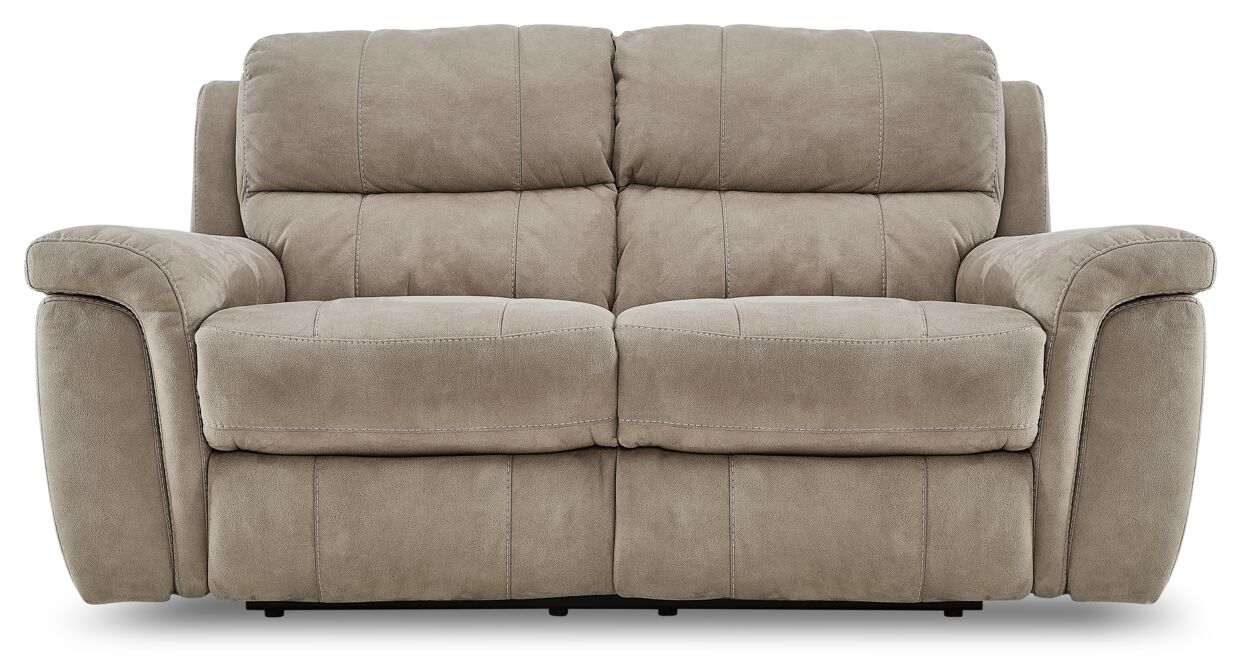 Roarke 3 Pc. Living Room Package - Silver Grey