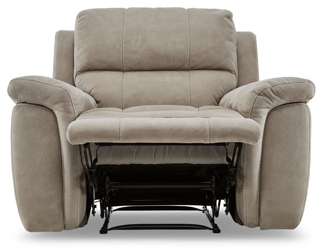 Roarke Recliner - Silver Grey