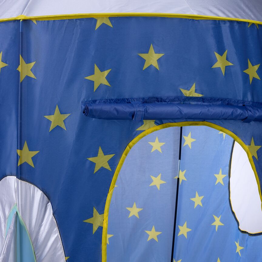 Rocket Ship Tent - Blue