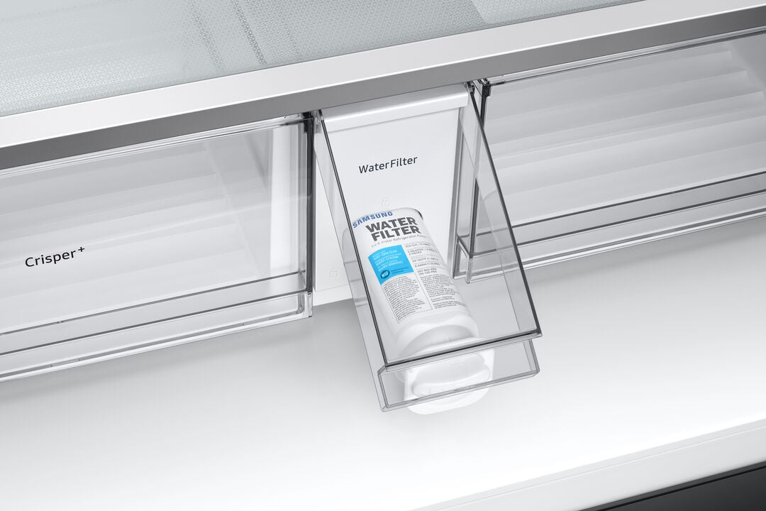 Samsung Stainless Steel BESPOKE 36" 4-Door French-Door Refrigerator with Beverage Center (28.8 cu.ft.) - RF29BB8600QLAA