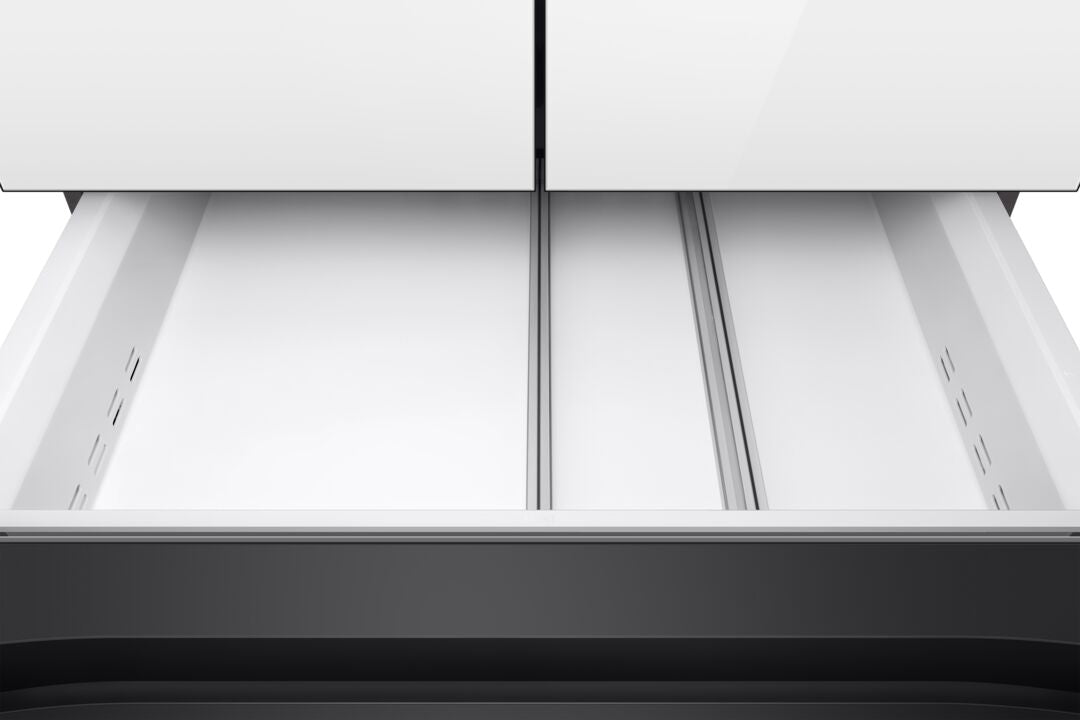 Samsung BESPOKE 36" 4-Door Counter-Depth Refrigerator with Beverage Center and Family Hub (Without Panels) (22.5 cu.ft.) - RF23BB8900AWAC