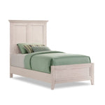 San Mateo 3-Piece Twin Panel Bed - Antique White