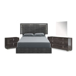 Sarah 6-Piece Queen Bedroom Package - Grey