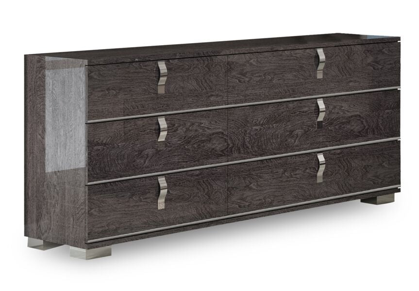 Sarah Ala Mode 6-Piece Queen Bedroom Package - Grey
