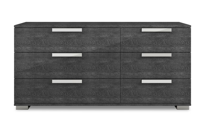 Sarah 6-Piece Queen Bedroom Package - Grey