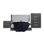 Sarah 5-Piece Queen Bedroom Package - Grey