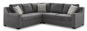 Selene 2 Pc. Sectional with Right-Facing Corner Sofa - Slate