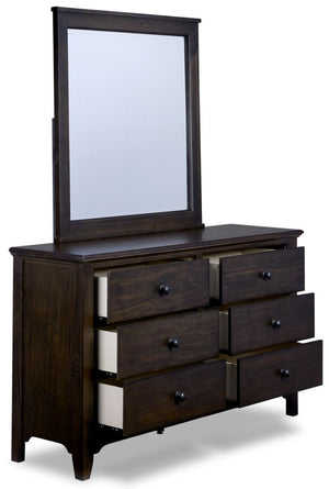 Tahoe 6 Drawer Dresser - River Rock