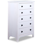 Tahoe 5 Drawer Chest - Sea Shell