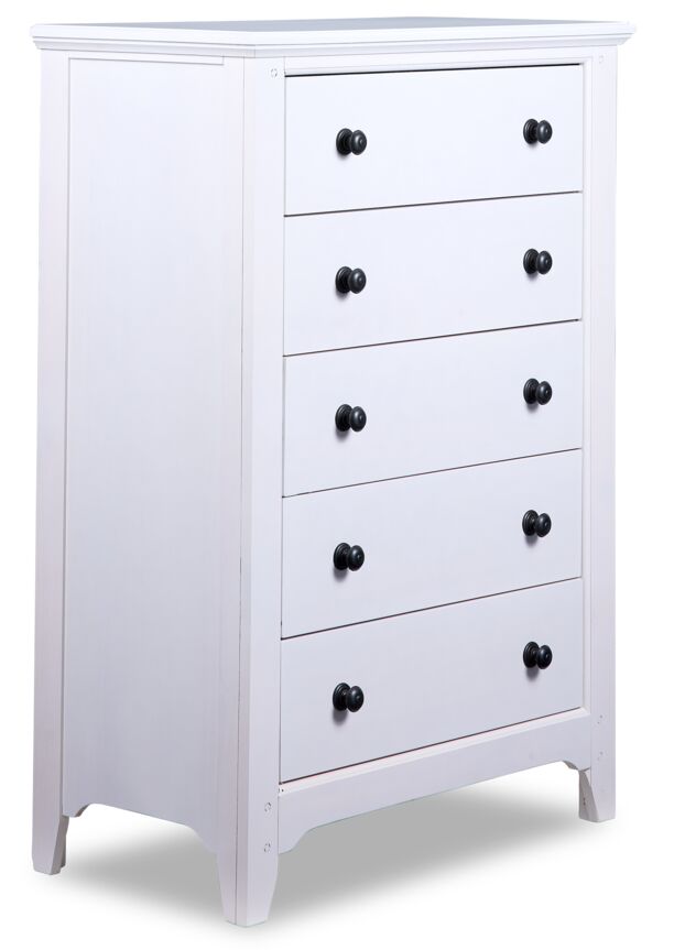 Tahoe 5 Drawer Chest - Sea Shell