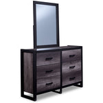 Terra 6 Drawer Dresser - Grey