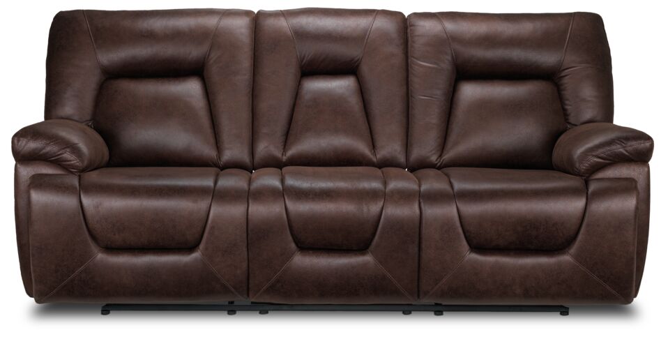 Texas Reclining Sofa- Chocolate