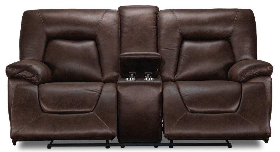 Texas Reclining Loveseat- Chocolate