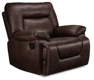 Texas Rocker Reclining Chair- Chocolate
