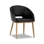 Thatcher Armchair - Champagne Gold, Onyx