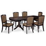 Thoreaux 7-Piece Dining Room Set - Dark Cherry