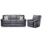 Tosh Reclining Sofa and Chair-Pewter