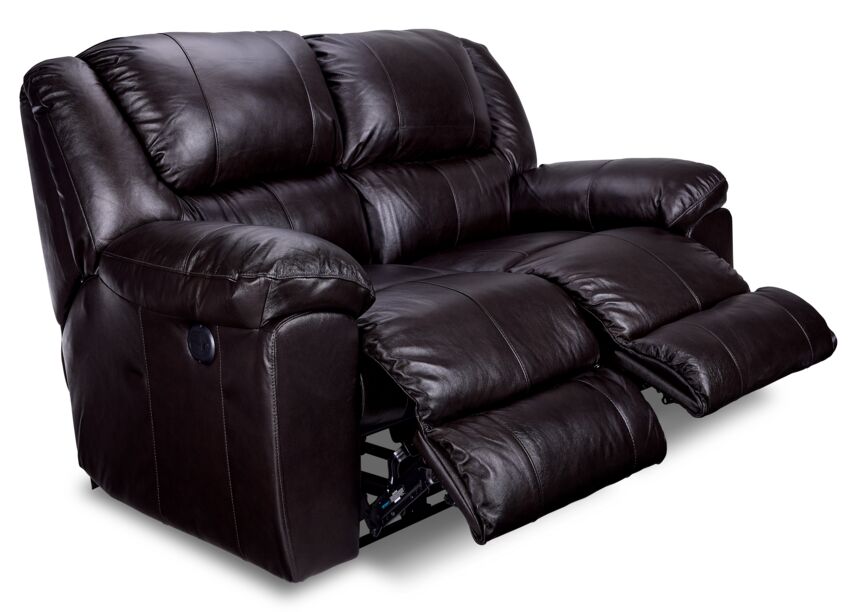 Transformer II Leather Power Reclining Loveseat - Chocolate
