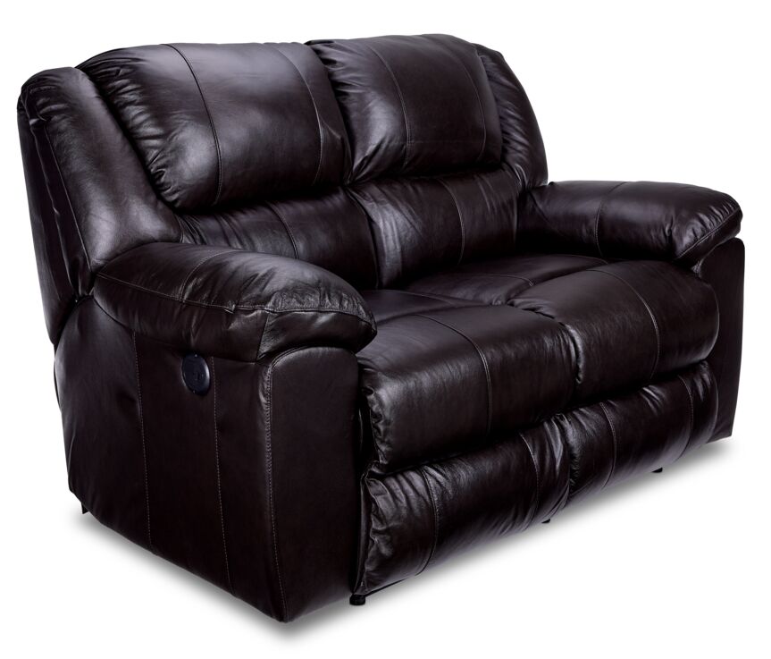 Transformer II Leather Power Reclining Sofa, Loveseat & Chair - Chocolate