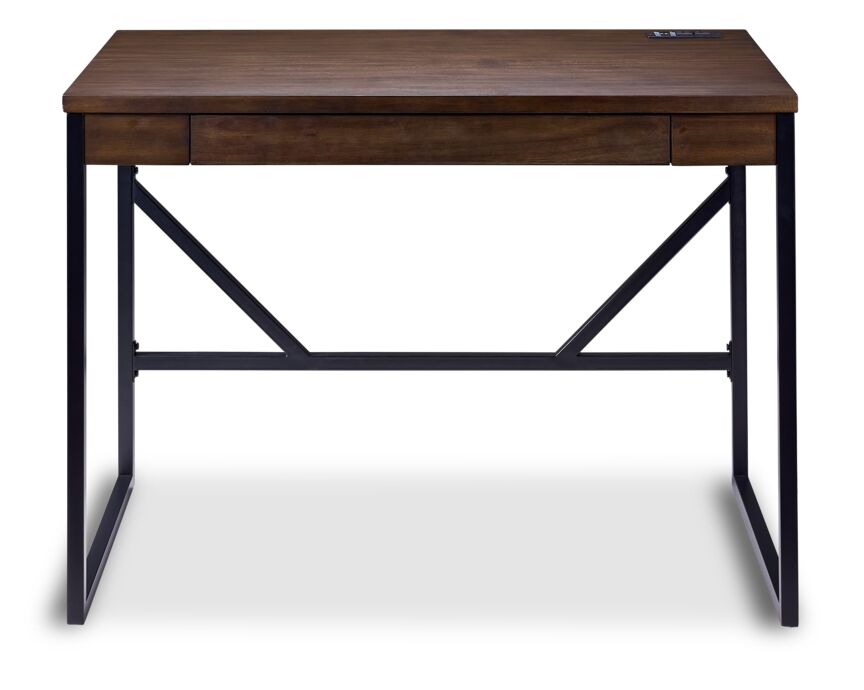 Tucker Desk - Brown, Black
