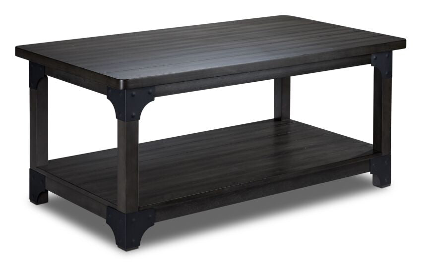 Wellington Coffee Table with 2 End Tables - Grey