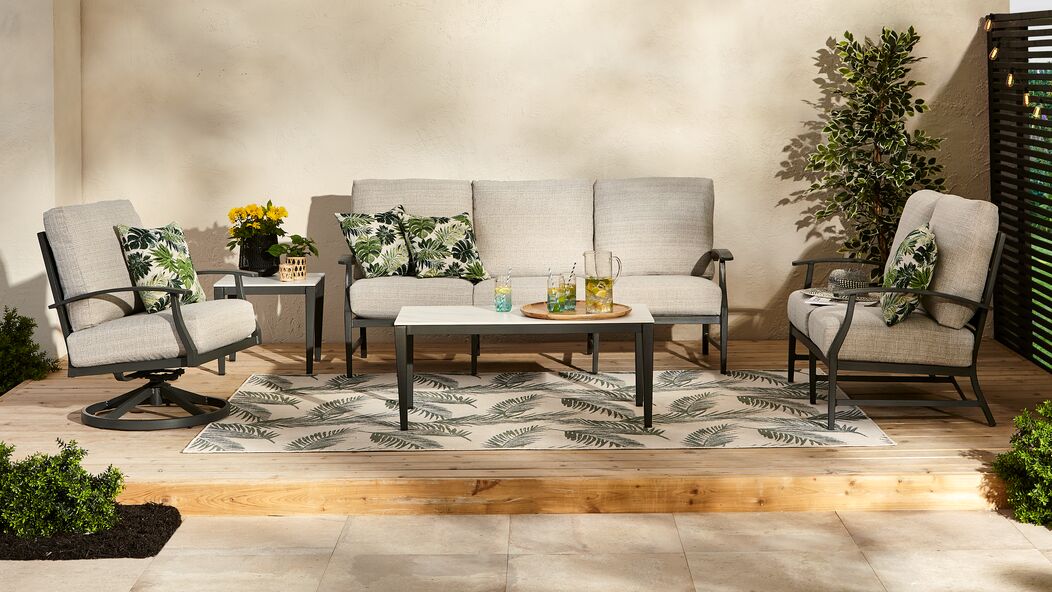 West Lake - Outdoor Sofa - Grey