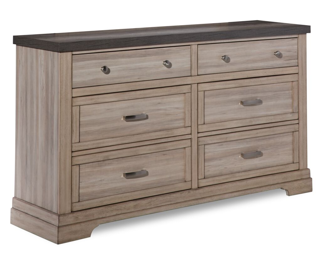 Woodland Dresser - Grey, Weathered Beige