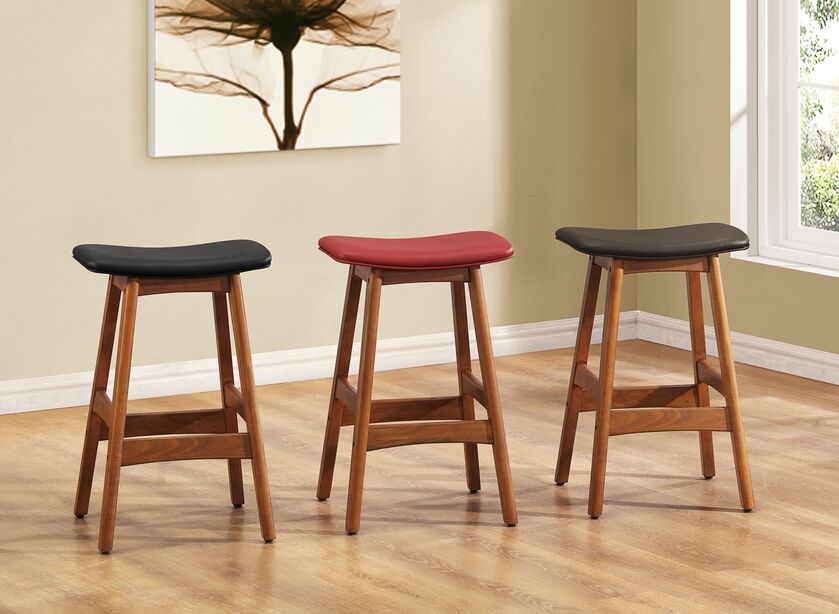 Wyatt Counter Height Stool - Red
