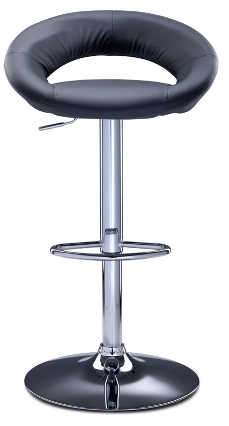 Zoe Bar Height Stool - Grey