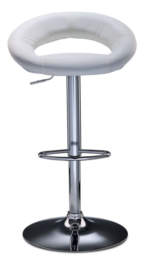 Zoe Bar Height Stool - White
