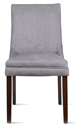 Zyer Dining Chair - Graphite, Merlot