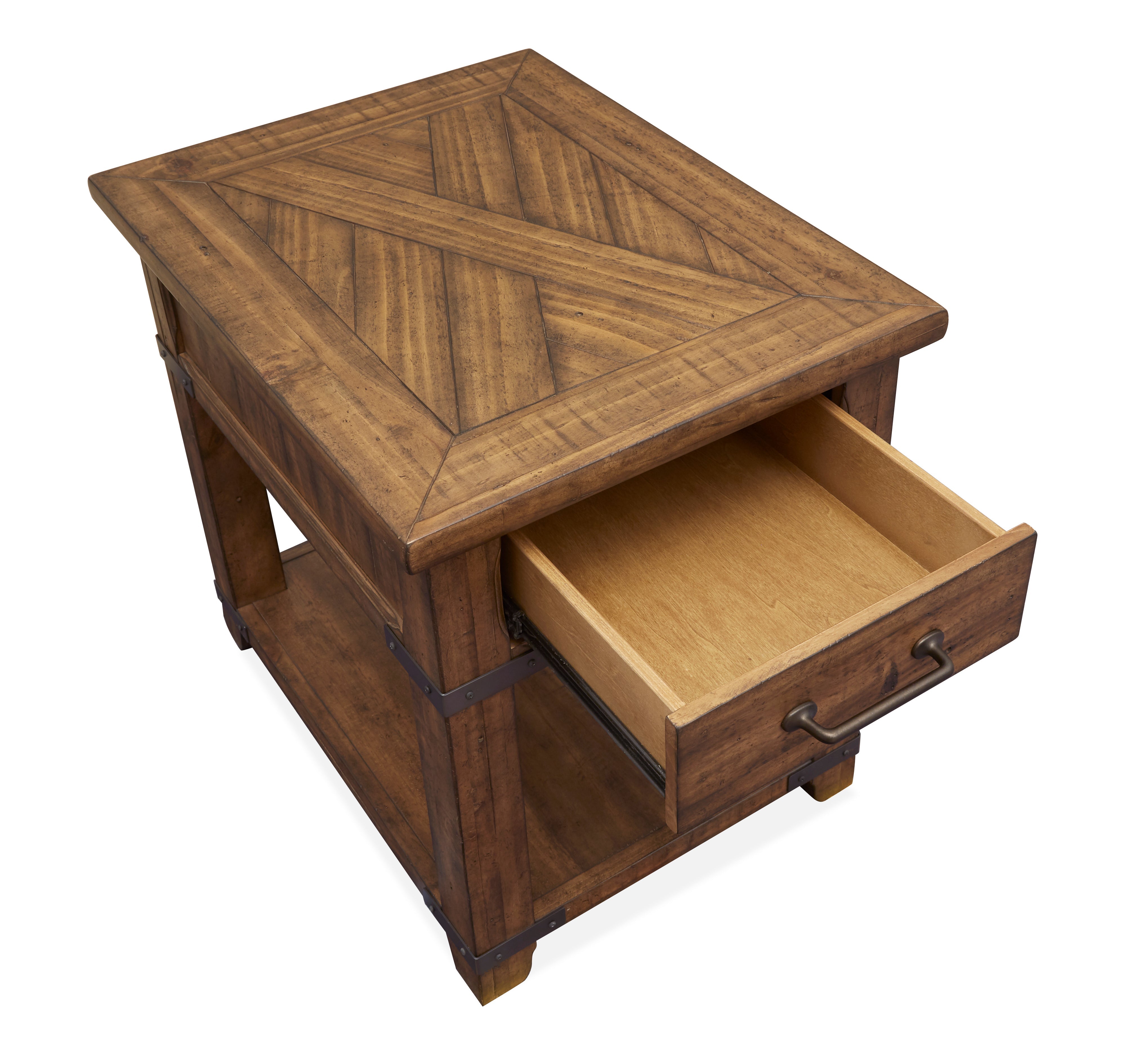 London End Table - Natural Pine