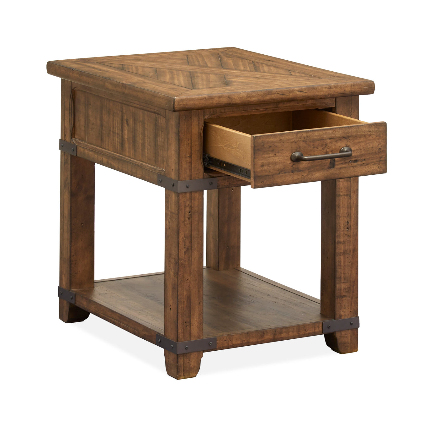 London End Table - Natural Pine