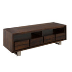 Varga 59" Live Edge TV Stand - Brown