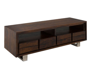 Varga 59" Live Edge TV Stand - Brown