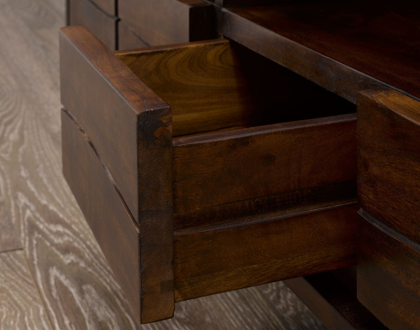Varga 59" Live Edge TV Stand - Brown