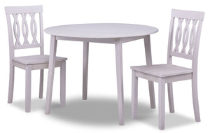 Winter 3-Piece Dining Set - Antique White