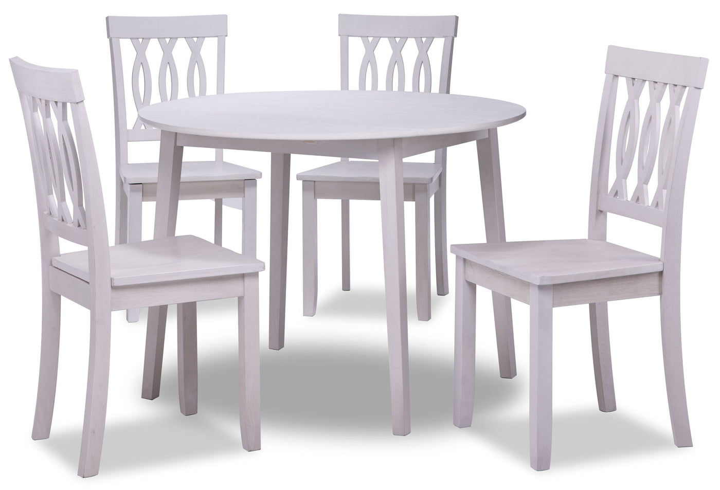 Winter 5-Piece Dining Set - Antique White