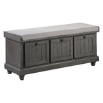 Woodwell Storage Bench - Grey