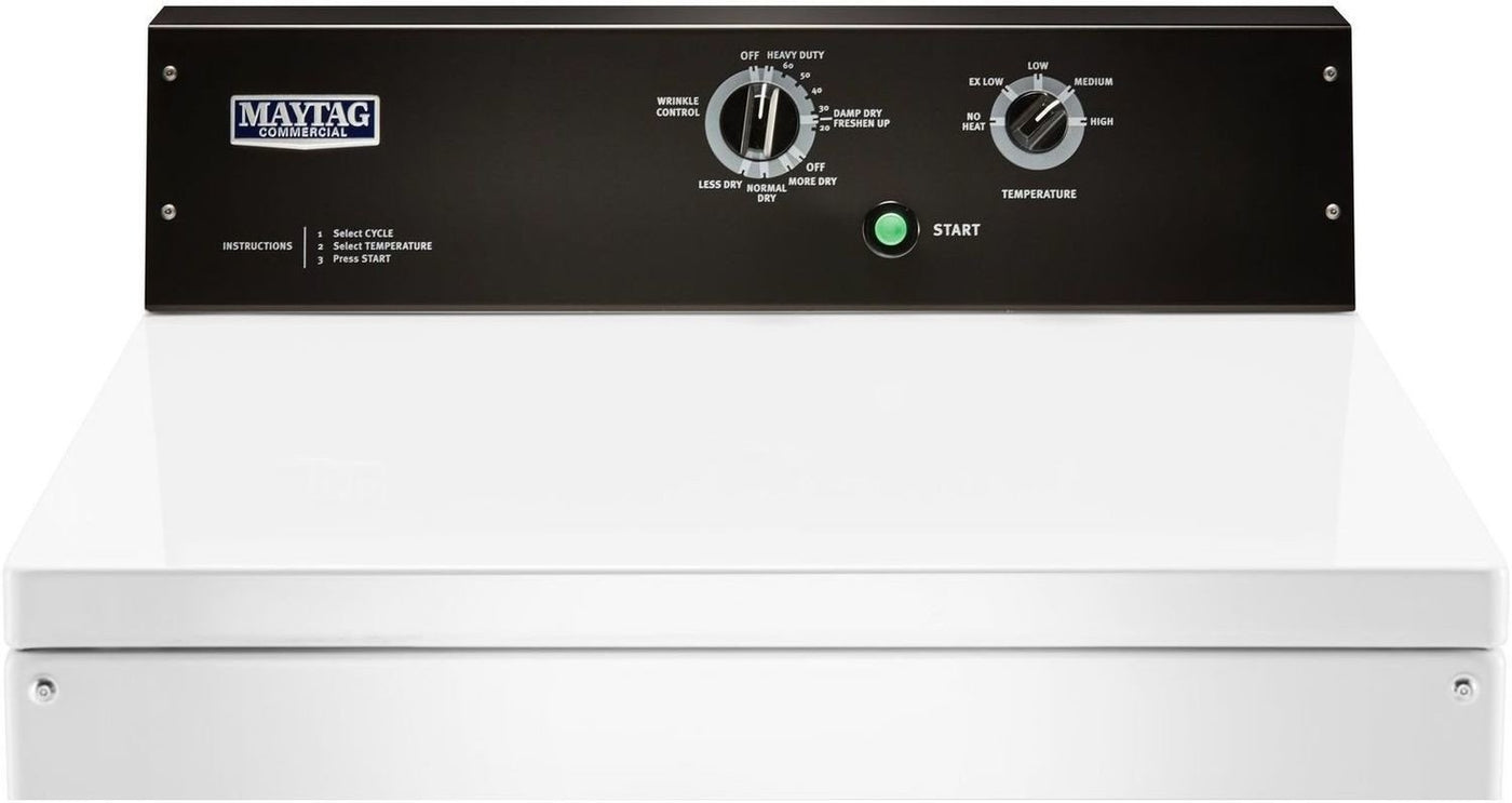 Maytag White Gas Dryer (7.4 Cu. Ft.) - MGDP575GW
