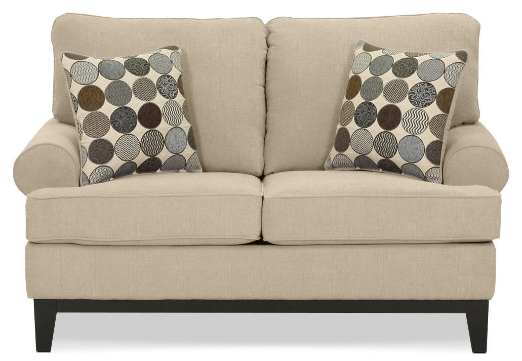 Crizia Loveseat - Mocha