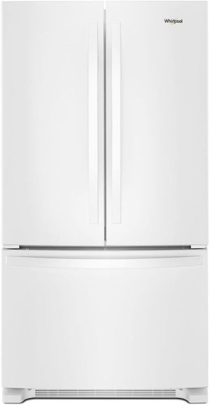 Whirlpool White Counter-Depth French Door Refrigerator (20 Cu. Ft.) - WRF540CWHW