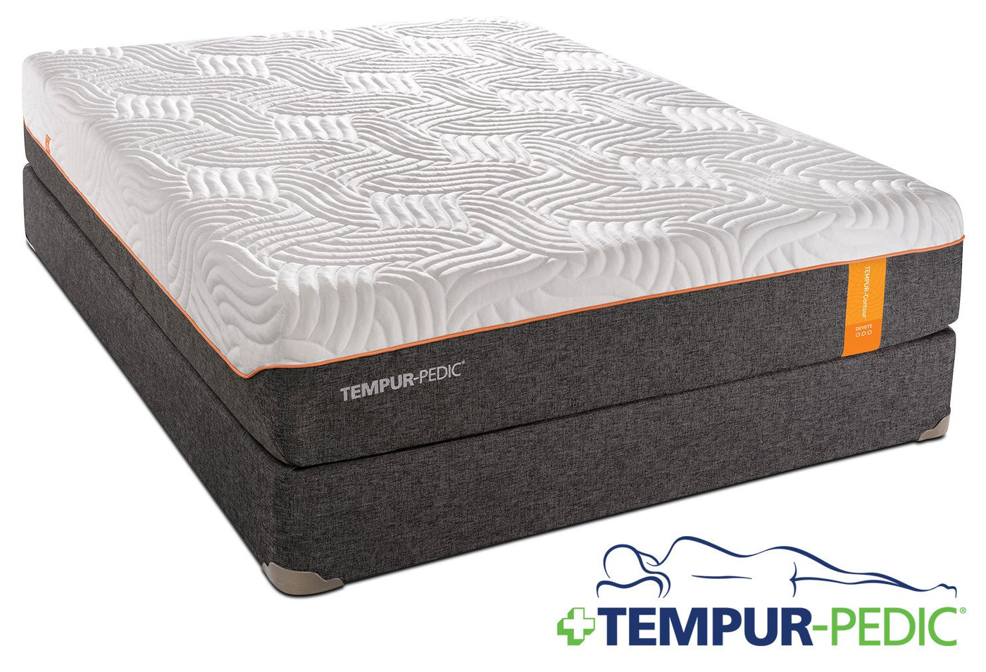Tempur-Pedic Devote Firm Twin XL Mattress and Boxspring Set