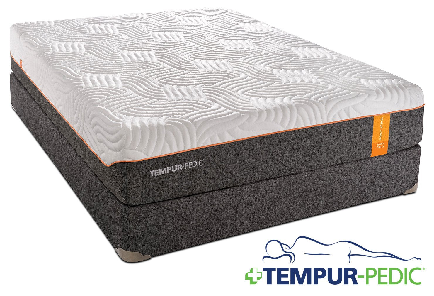 Tempur-Pedic Devote Firm Queen Mattress and Boxspring Set
