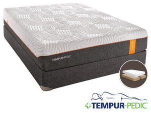 Tempur-Pedic Devote Firm King Mattress and Split Boxspring Set
